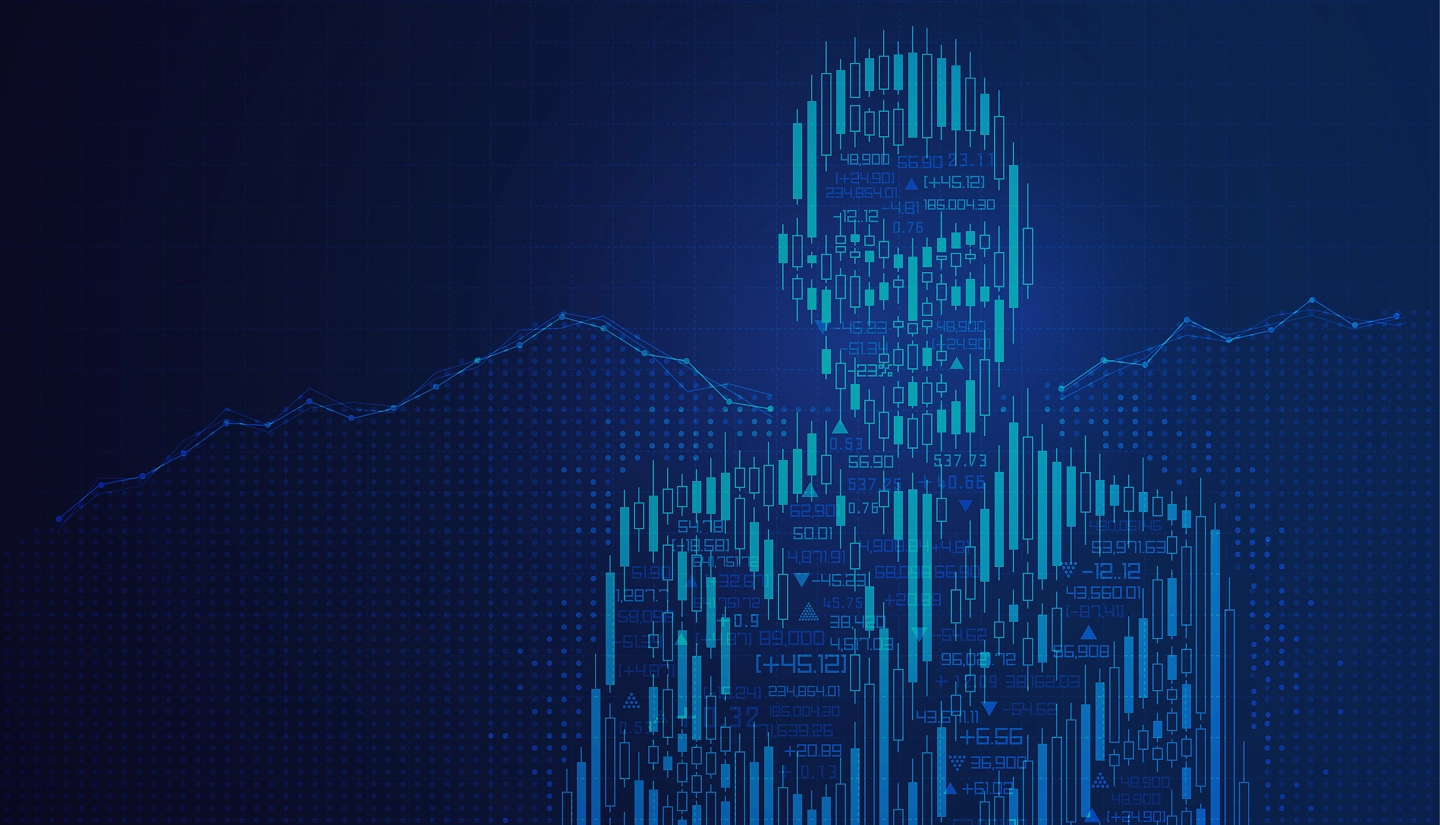 Grafica di sfondo di Spot +7V Nerado
